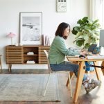 womanworkingfromhomewhitecurtains tcm27 100257